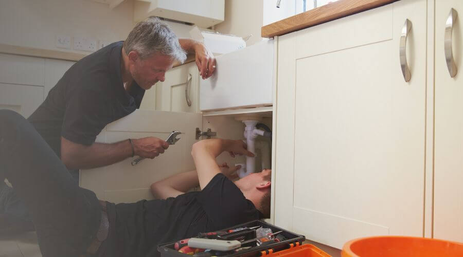 Professional burst pipe repair services in Bennington, IN
